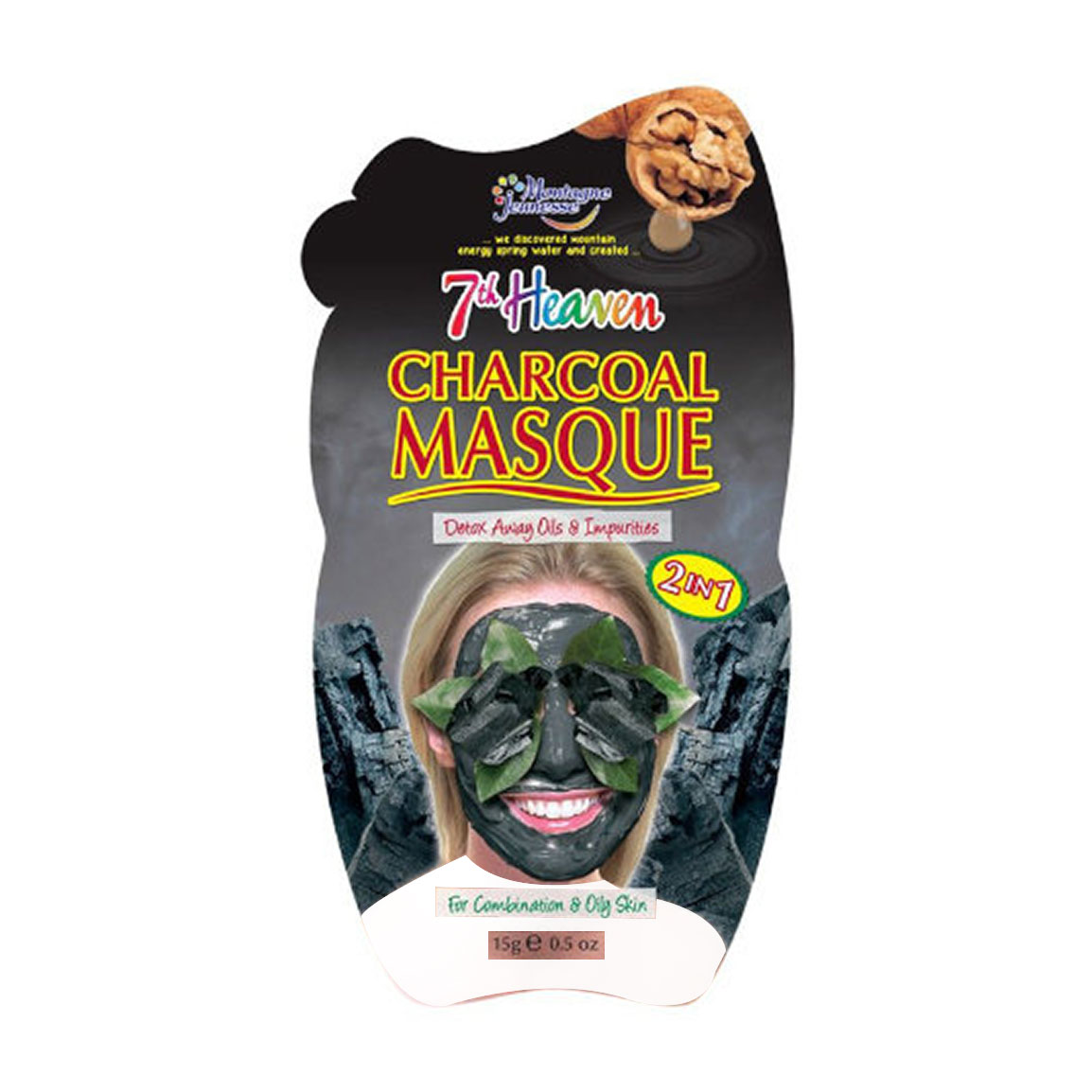 ماسک صورت گلی زغال 15گرم