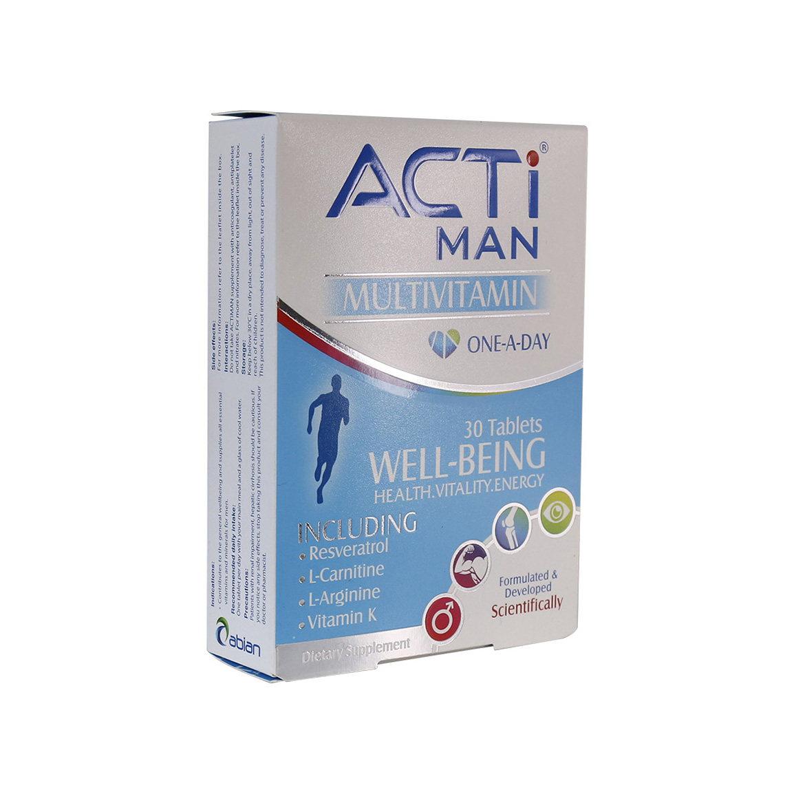 قرص  Acti Man بسته 30 عددی