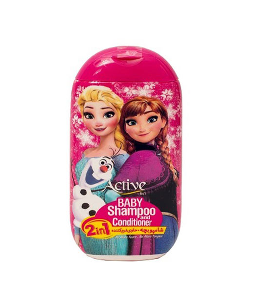 شامپو بچه 2در1 آبی طرح فروزن  280 گرمی