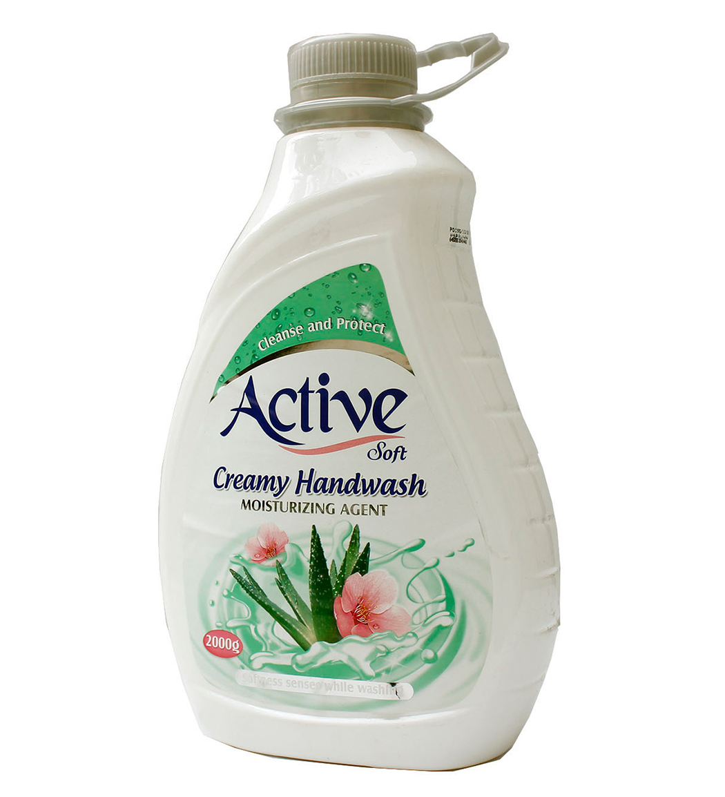 مایع دستشویی کرمی سبز 2000 گرمی