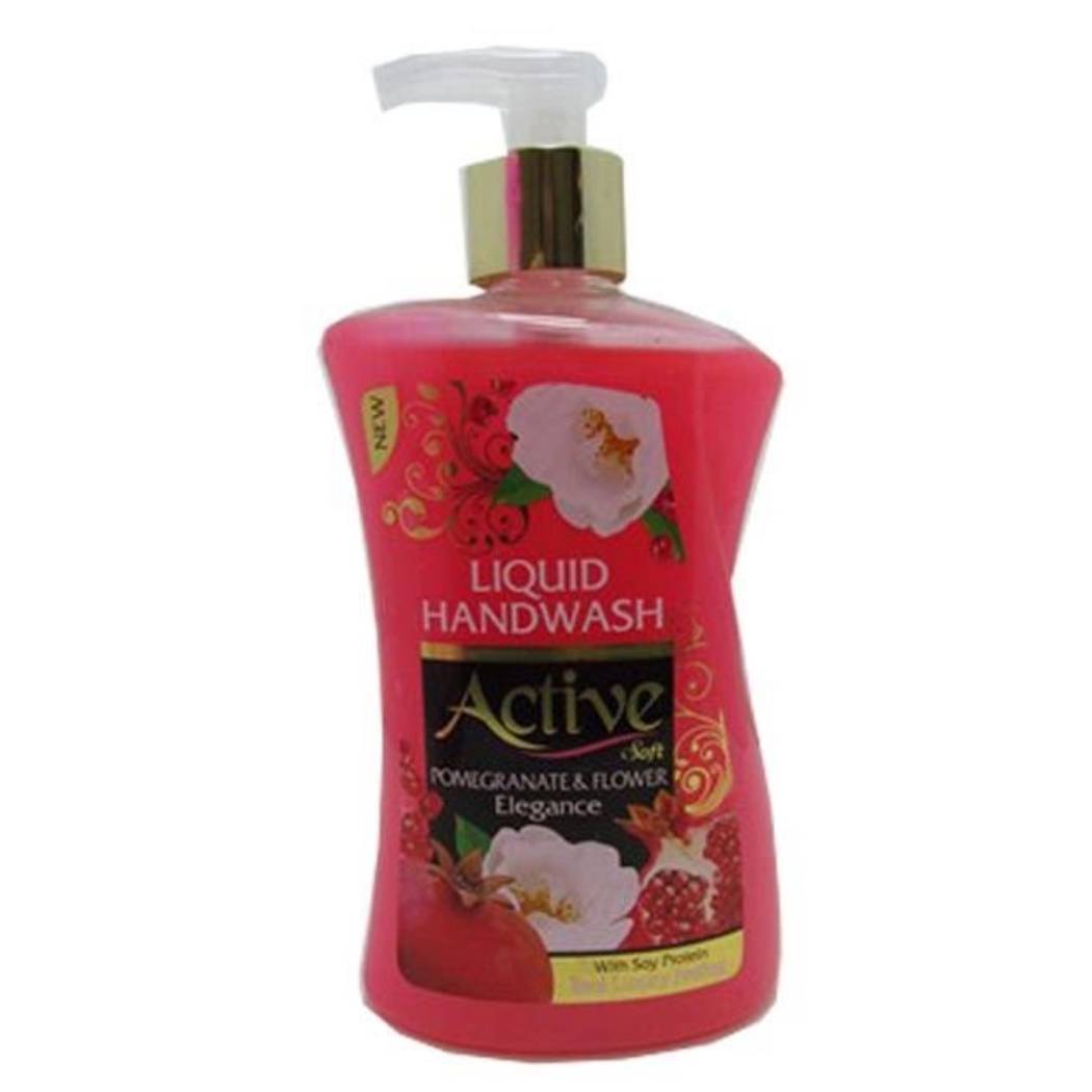 مایع دستشویی صورتی با طرح جدید 450 گرمی