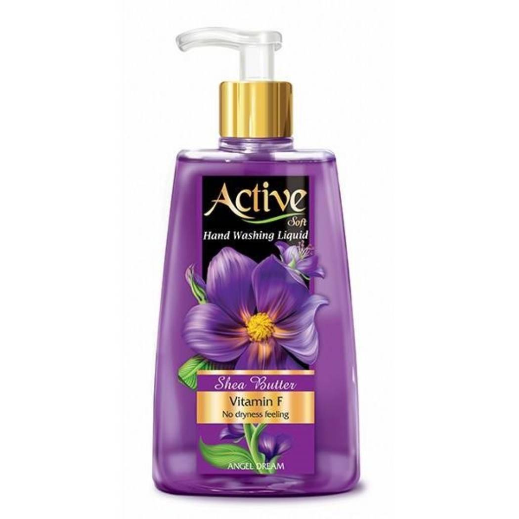 مایع دستشویی شفاف بنفش 450 گرمی