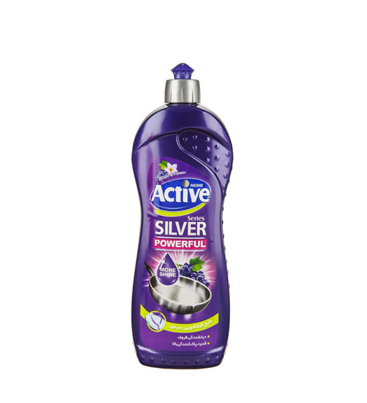 مایع ظرفشویی سیلور بنفش 750 گرمی