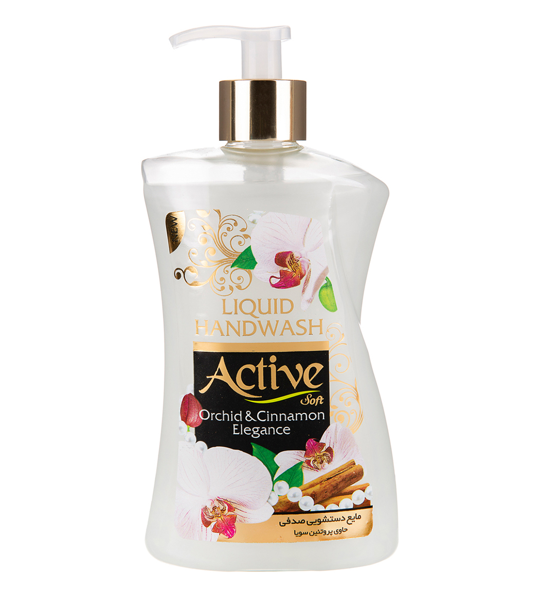 مایع دستشویی سفید با طرح جدید 450 گرمی