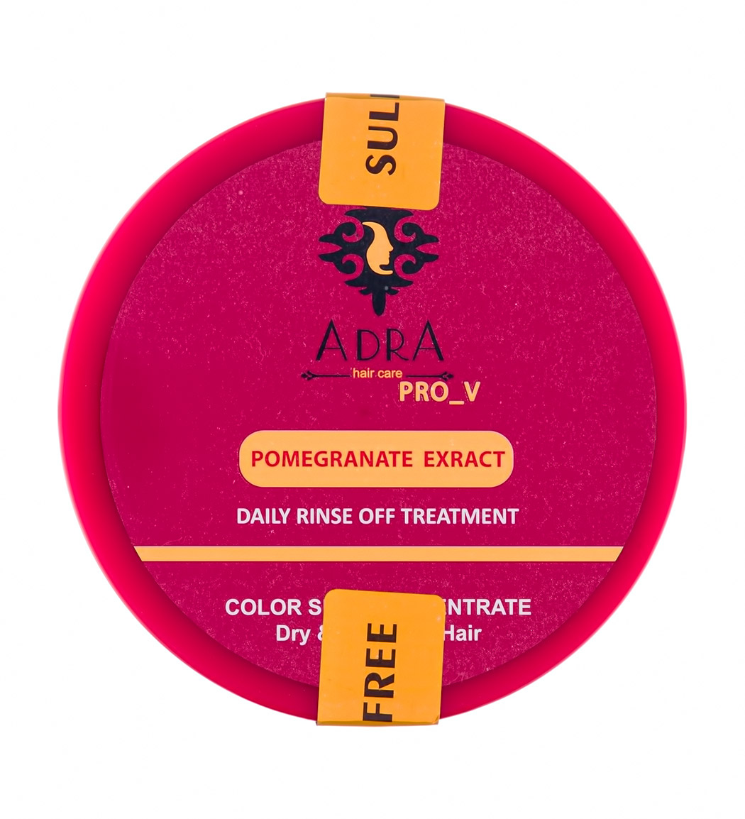 ماسک مو بدون سولفات حاوی عصاره انار مناسب موهای خشک و آسیب دیده حجم 400 میل