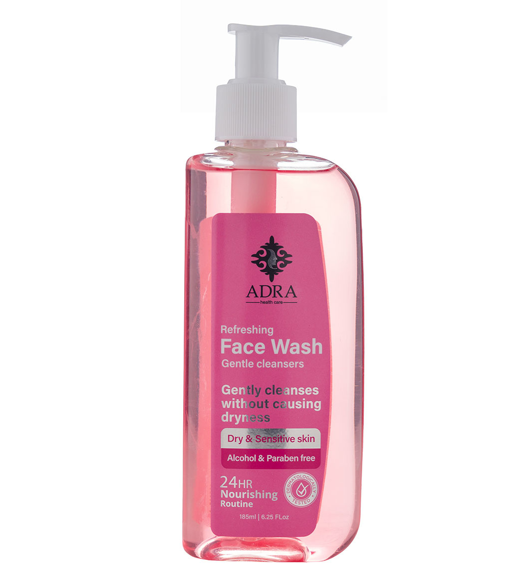 ژل شستشوی صورت مناسب پوست خشک و حساس 185میل