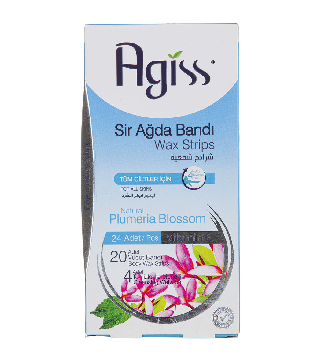 نوار موبر بدن24 عددی مناسب انواع پوست ها با دستمال مرطوب