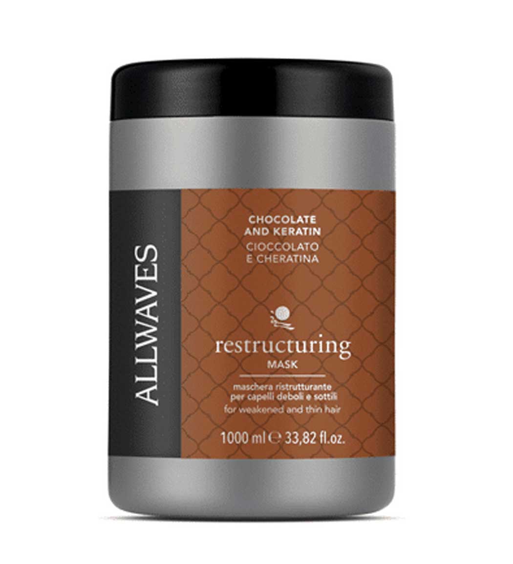 ماسک مو ترمیم کننده حاوی شکلات و کراتین 1000میل