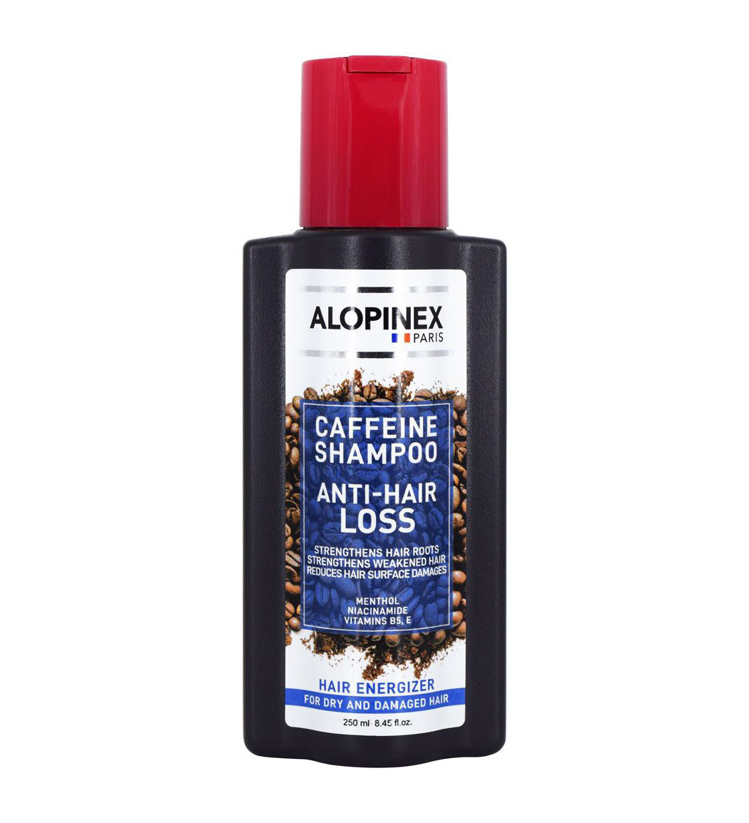 شامپو ضد ریزش مو حاوی کافئین مناسب موی خشک و آسیب دیده 200میل