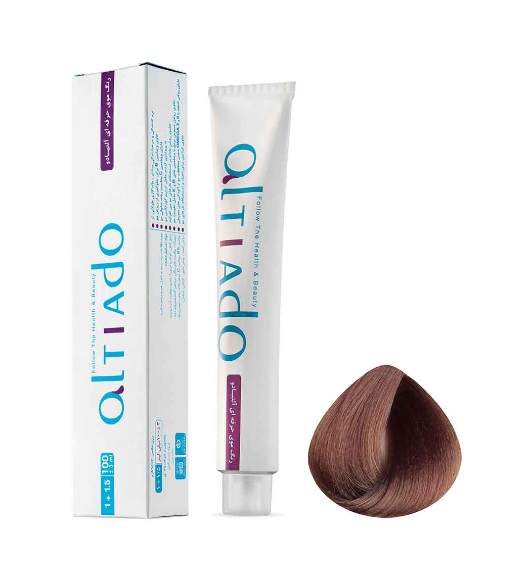 رنگ مو شماره 5.51 رنگ قهوه ای بژ روشن حجم 100میل