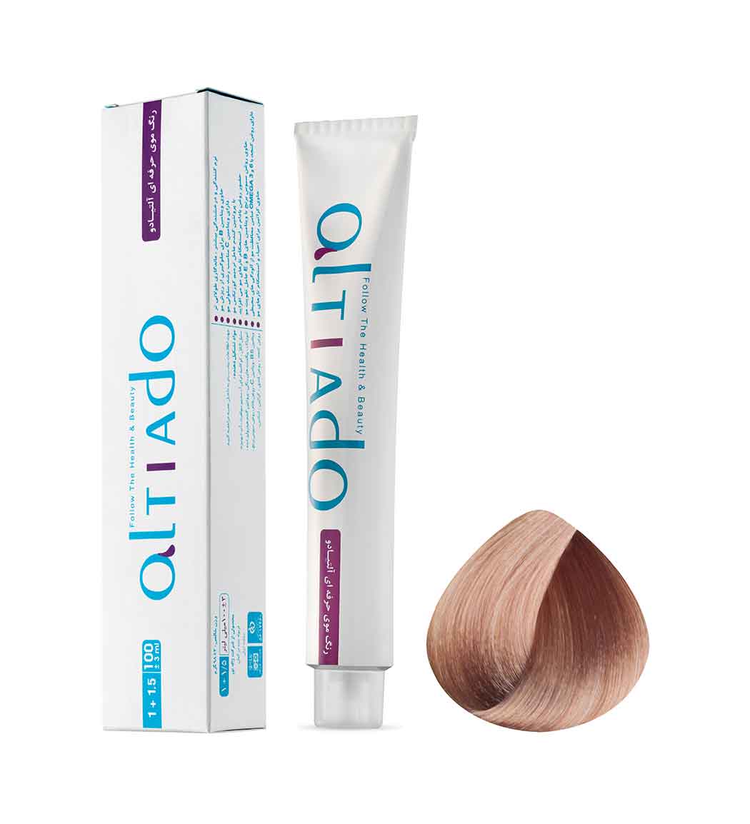 رنگ مو شماره 7.51 رنگ بلوند بژ متوسط حجم 100میل