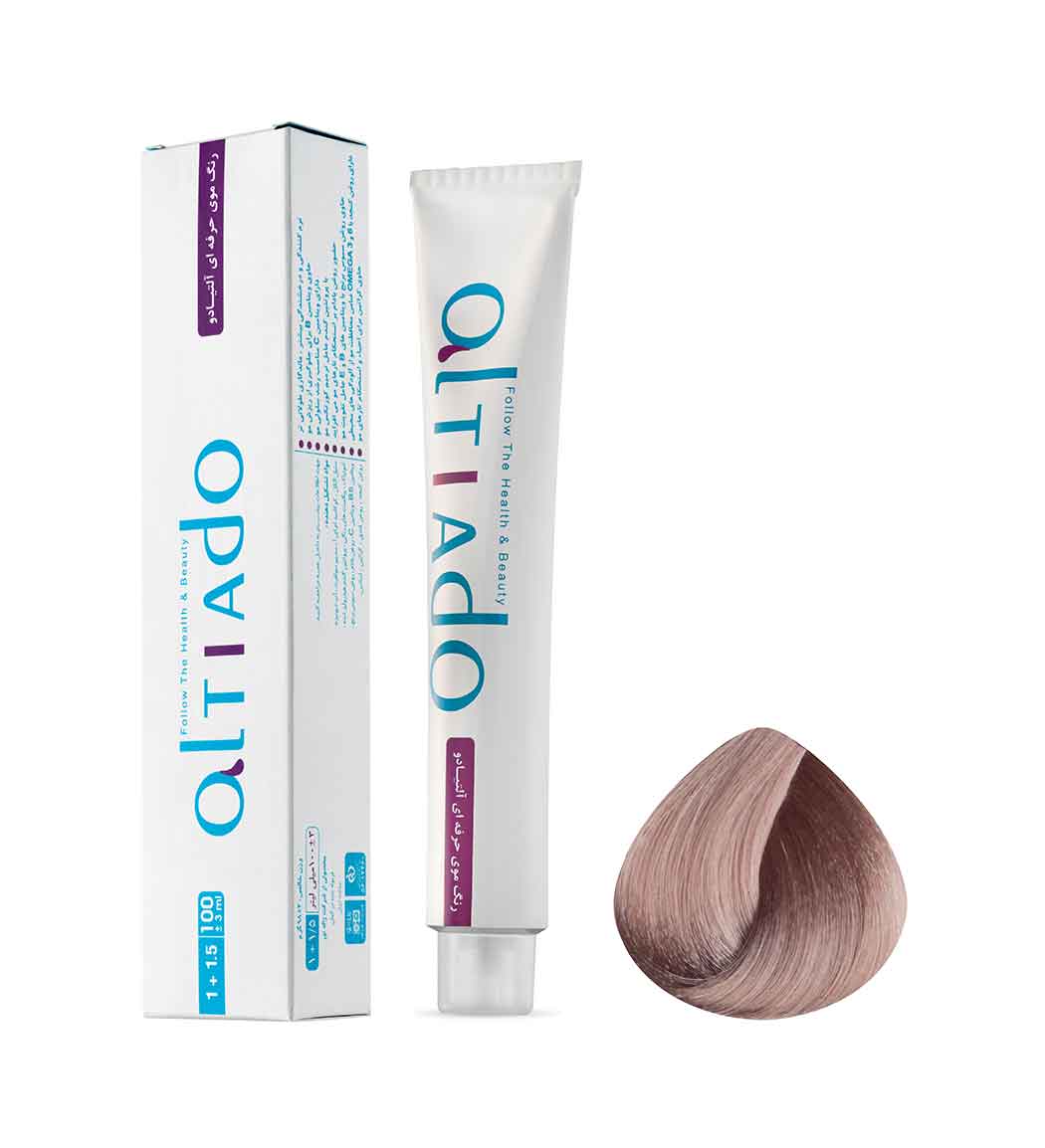 رنگ مو شماره 8.1 رنگ بلوند دودی حجم 100میل