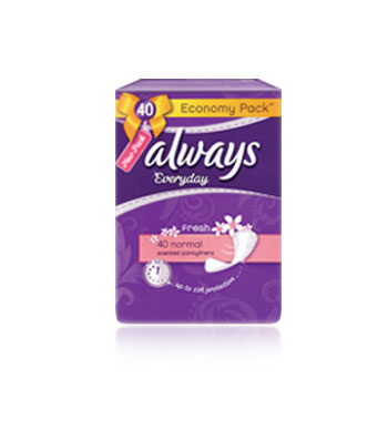 پد بهداشتي روزانه معطر معمولي 40 عددي