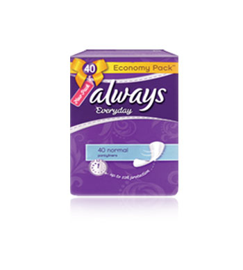 پد بهداشتي روزانه معمولي 40 عددي