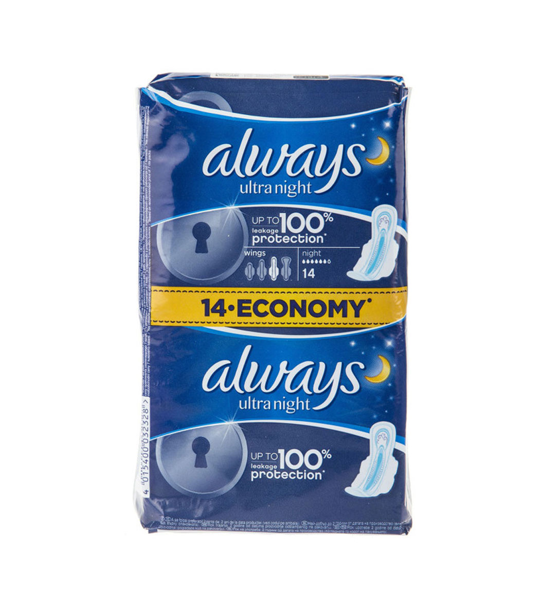 پک نواربهداشتی خیلی بزرگ مخصوص شب ‏14 عددی