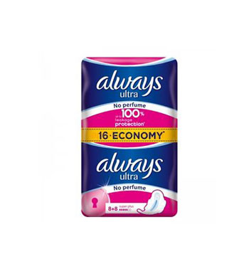 پک نواربهداشتي بزرگ سوپر پلاس ‏16 عددی