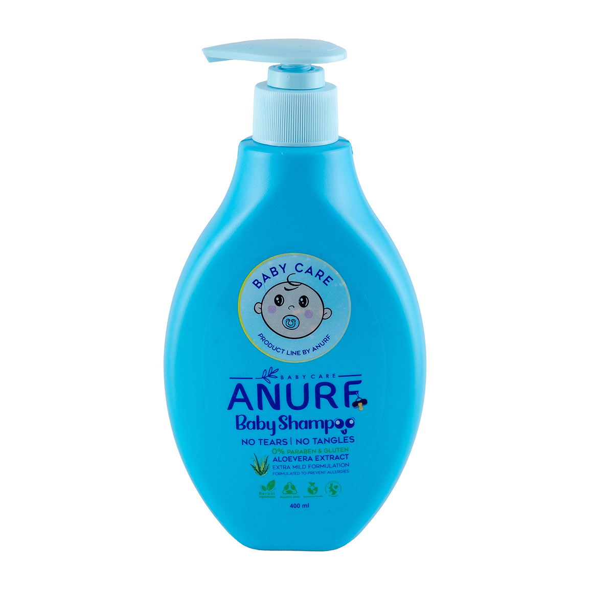 شامپو سر و بدن کودک مدل آبی حجم 400 میلی لیتر