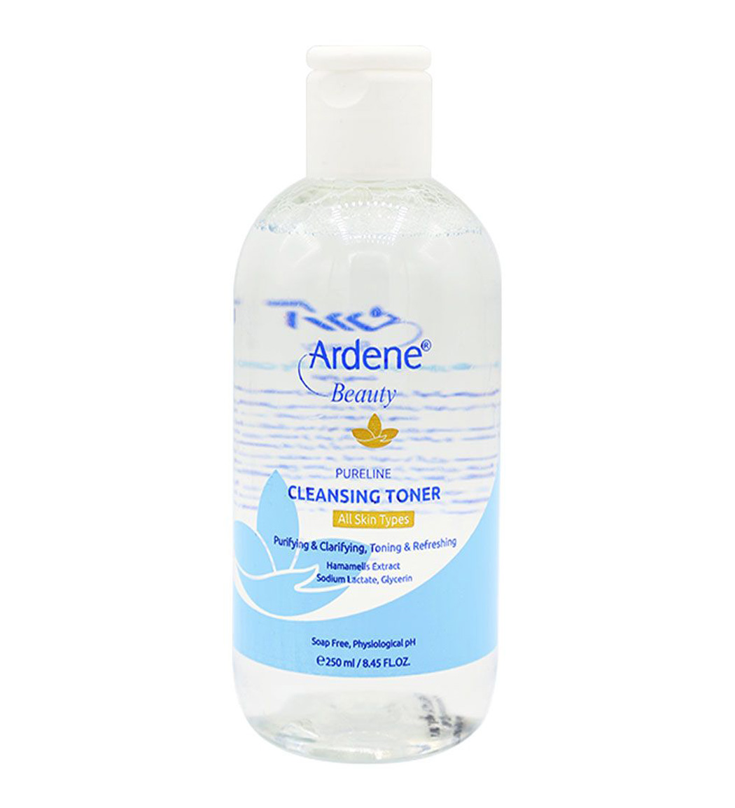 تونر پاک کننده صورت پیورلاین آردن بیوتی