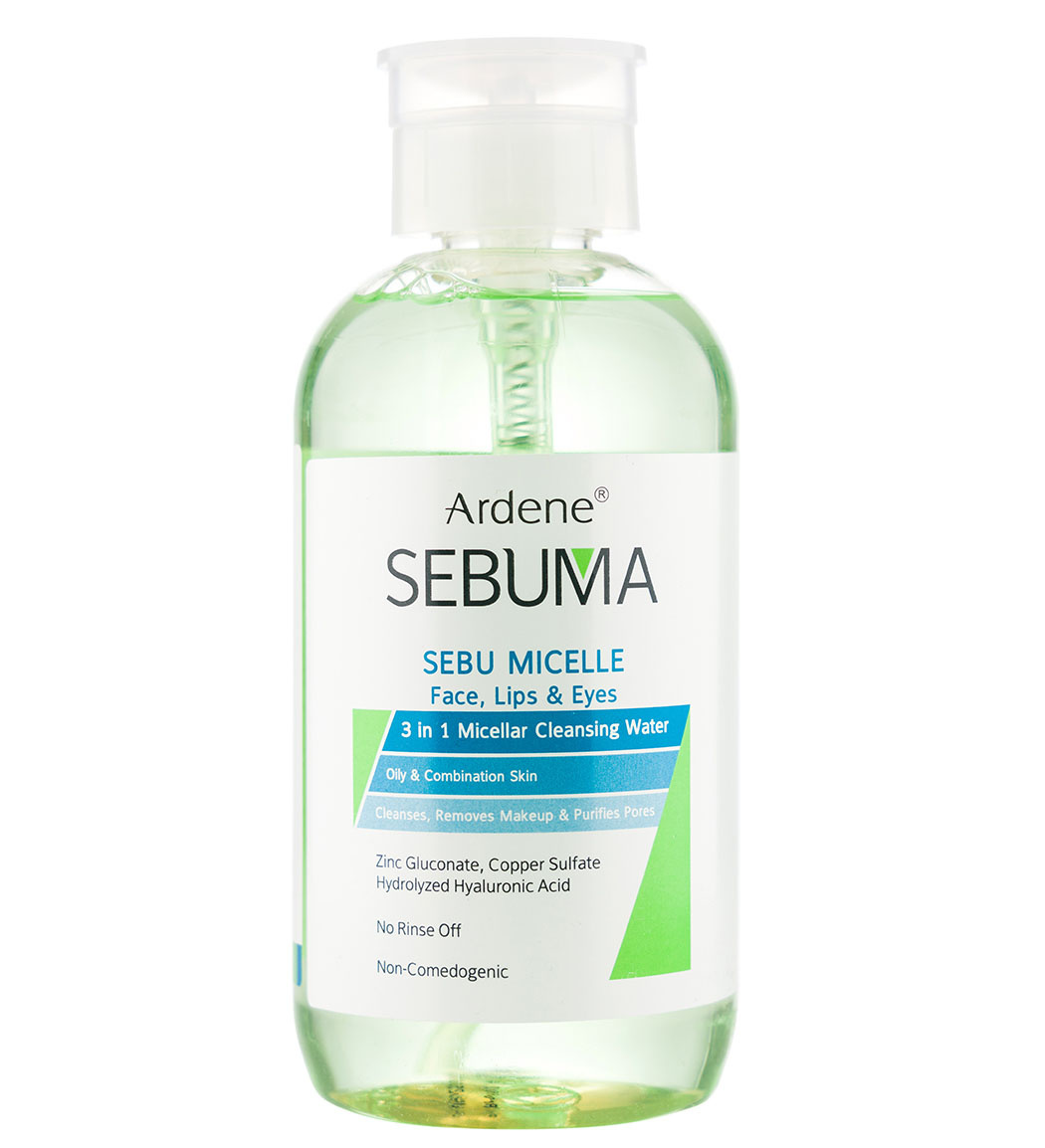 میسلار 3 در 1 چشم، لب و صورت مناسب پوست های چرب و دارای آکنه 500میل