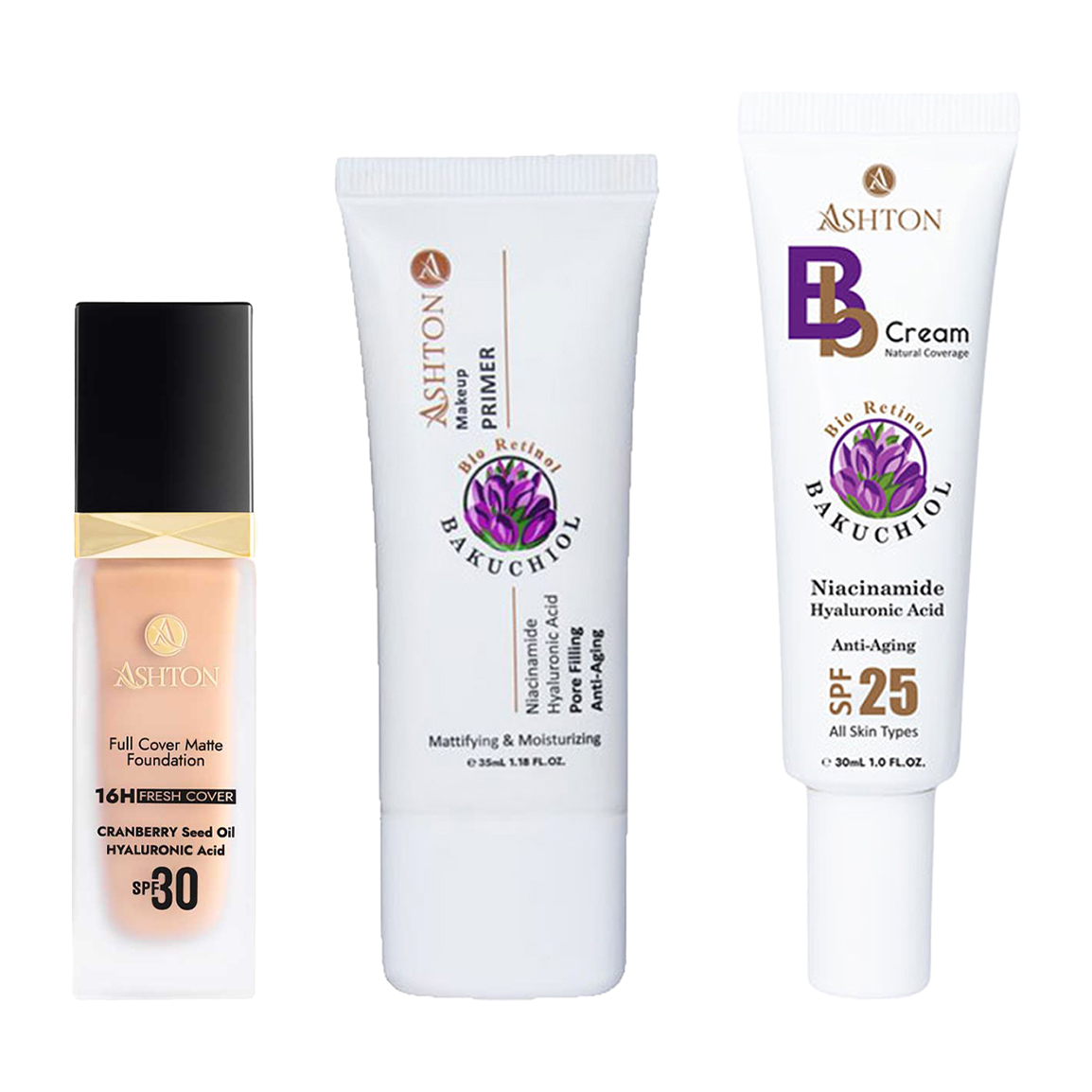 پک 3 عددی آرایش صورت لوکس