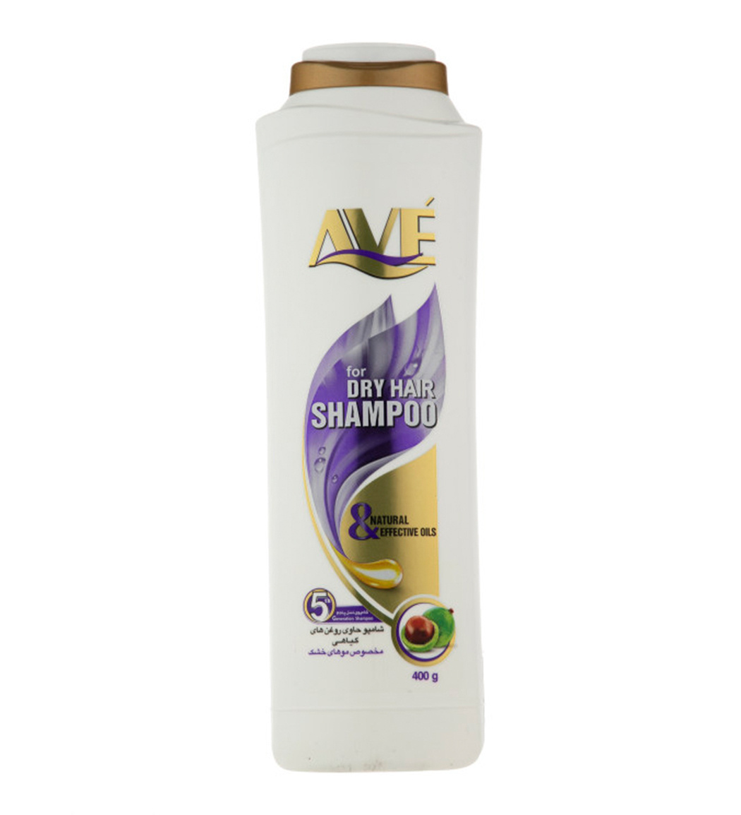 شامپو حاوی 4روغن مخصوص موهای خشک، رنگ شده و آسیب دیده 400 گرمی