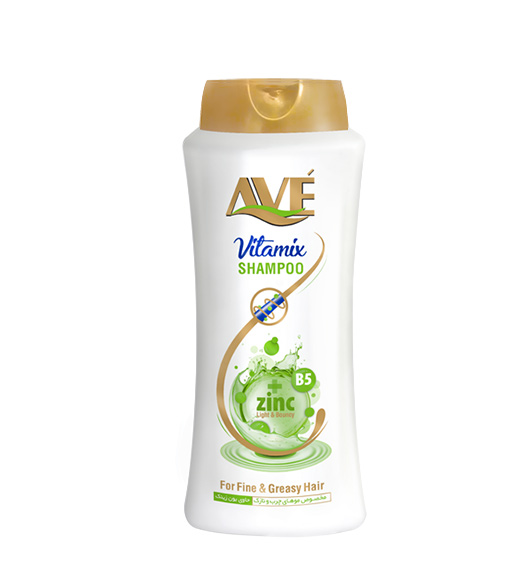 شامپو مو چرب ویتامیکس زینک پلاس 400 گرمی