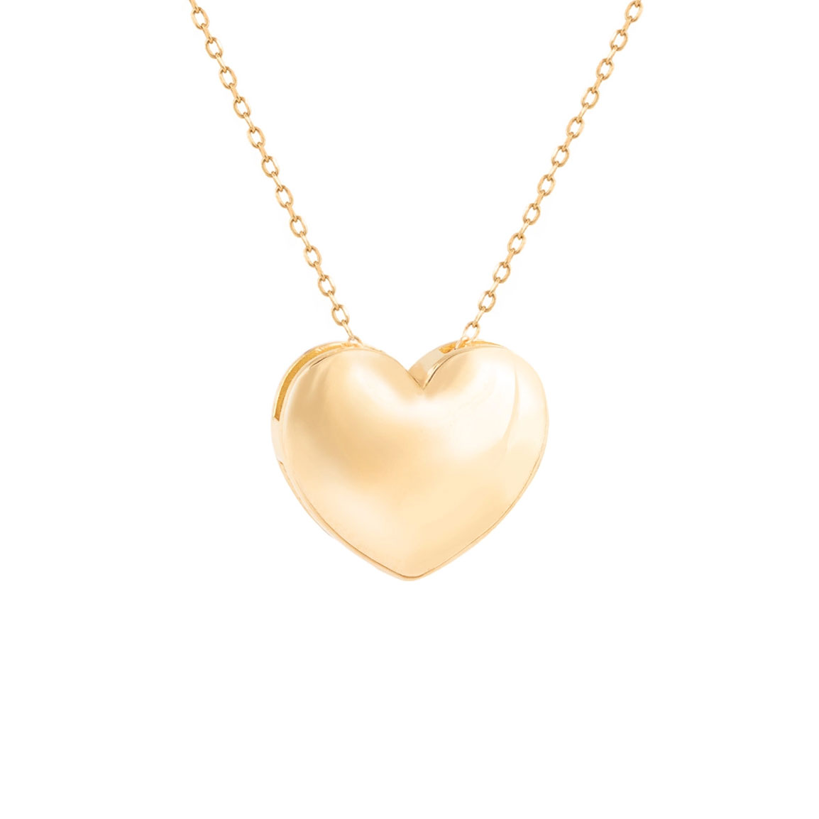 گردنبند طلا قلب دامله آمارا 1.86 گرم