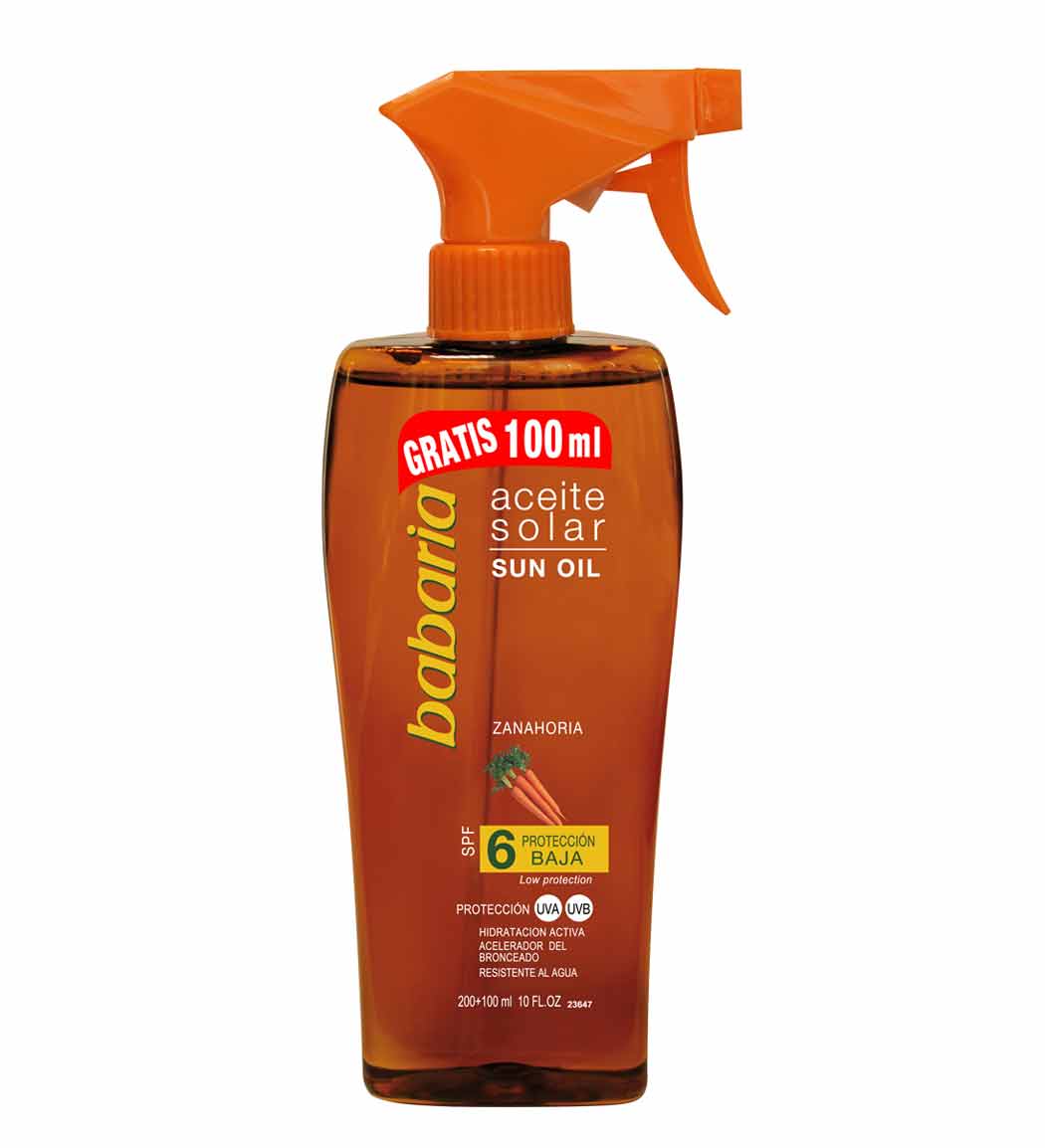 اسپری روغن برنزه کننده هویج