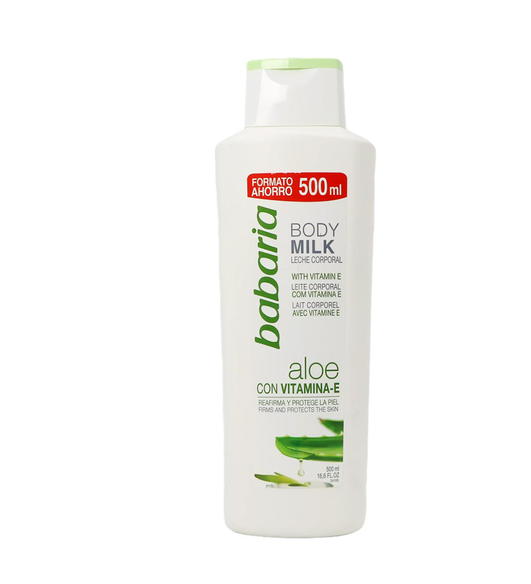 شیر بدن حاوی عصاره آلوئه ورا حجم 500 میل