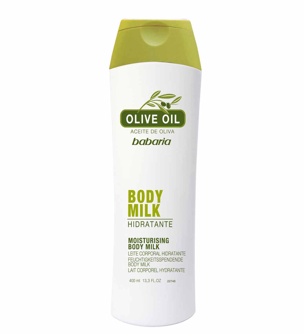 شیر بدن حاوی روغن زیتون