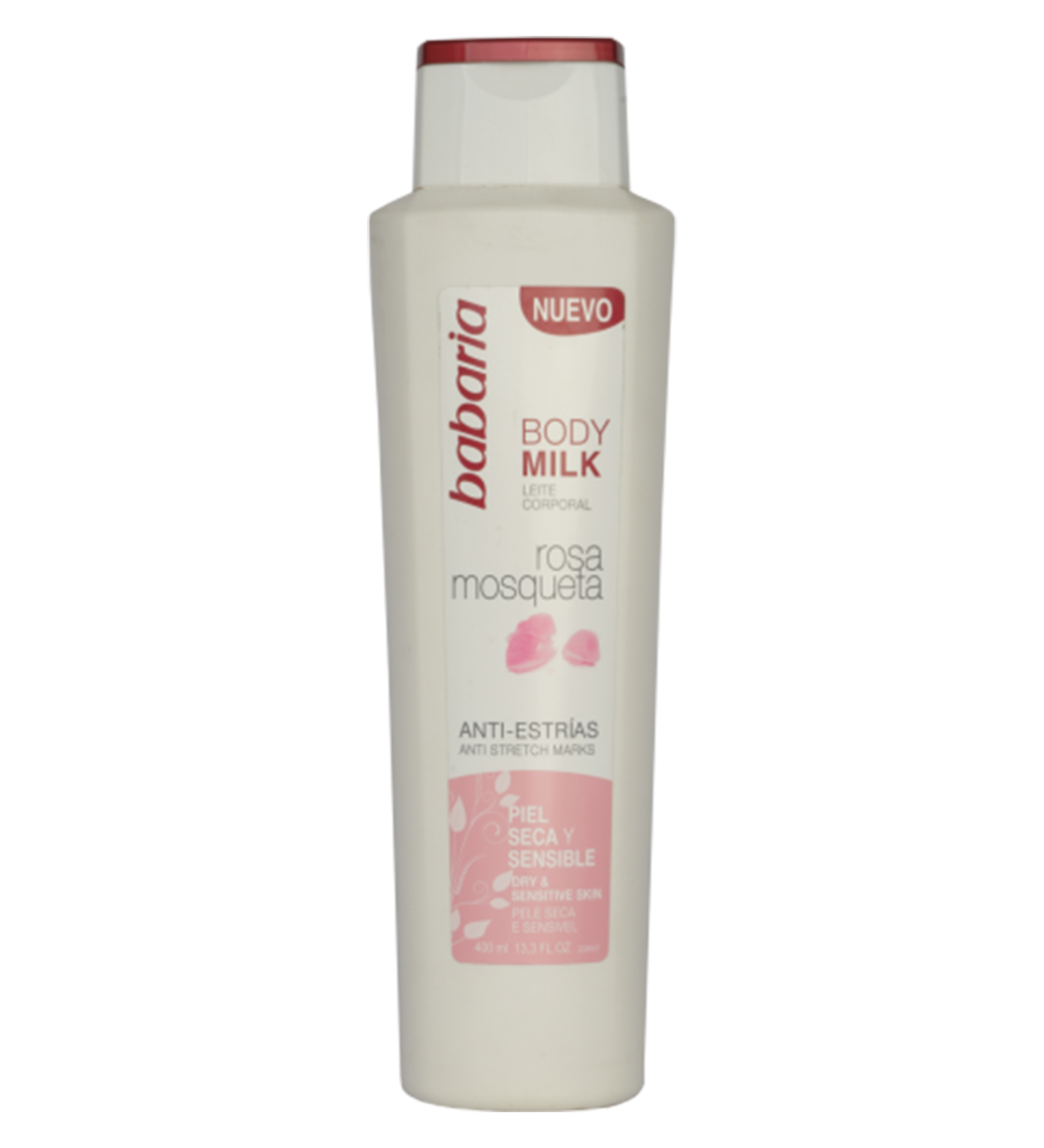 شیر بدن ضد ترک حاوی عصاره رزا