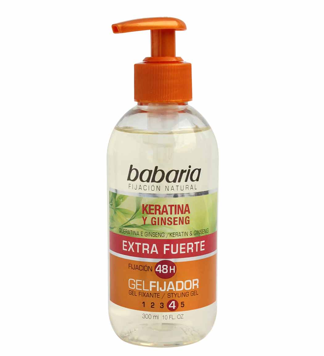 ژل مو پمپی حاوی کراتین و جینسینگ بسیار قوی