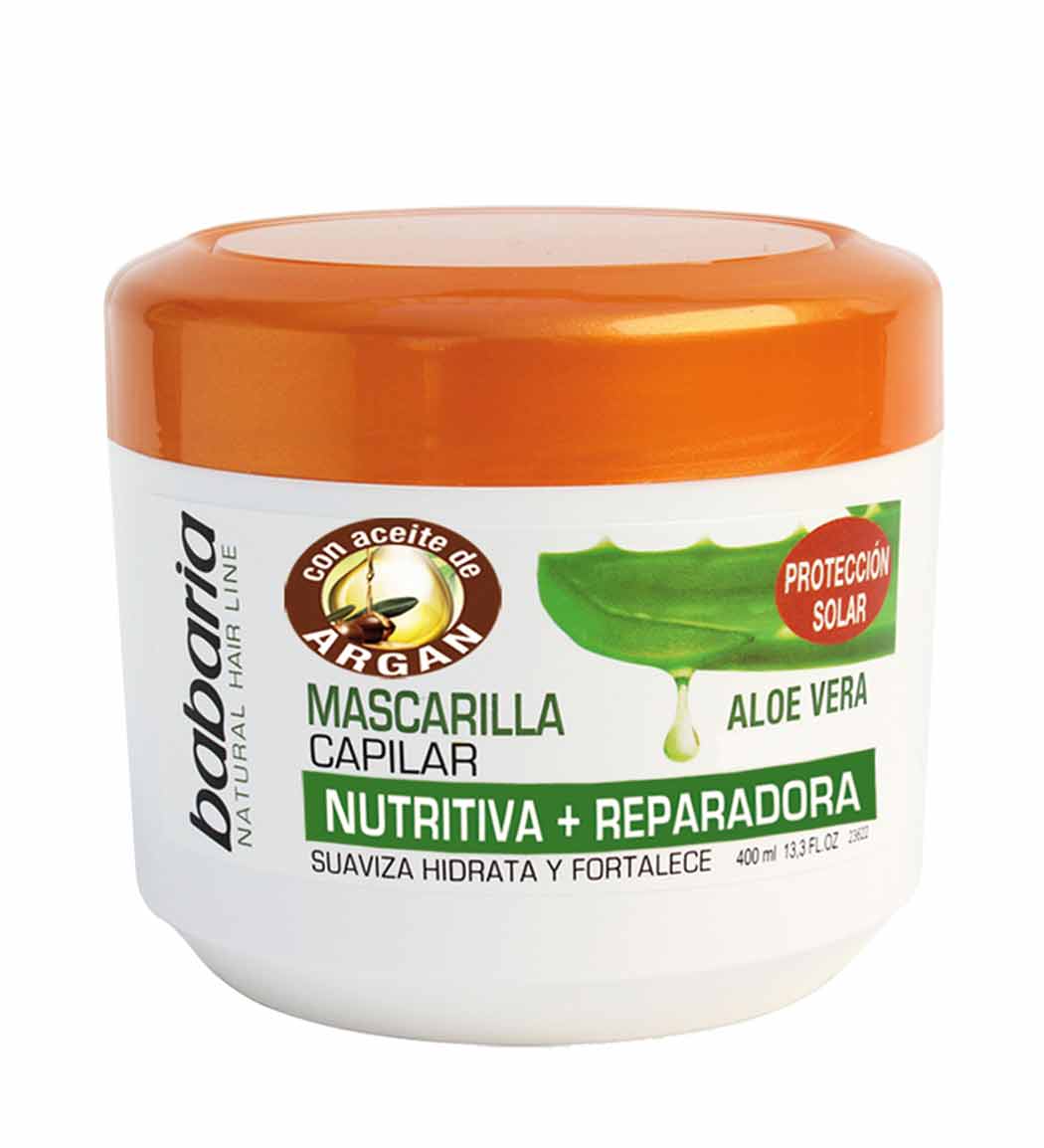 ماسک موهای رنگ شده آلوئه ورا و آرگان