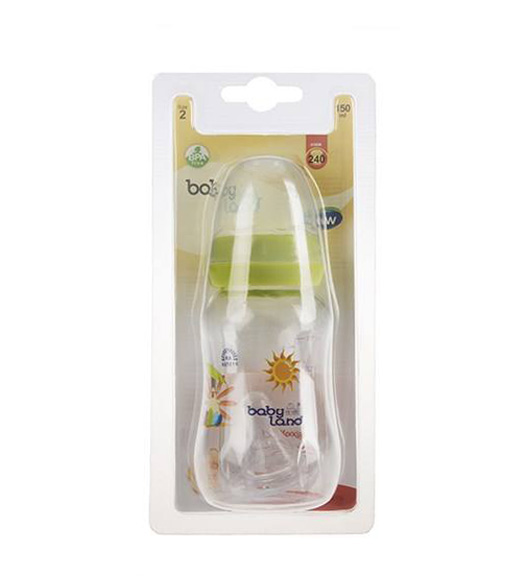 شیرخوری کلاسیک فندقی 150میل PP بسته بندی بلیستر مدل 240