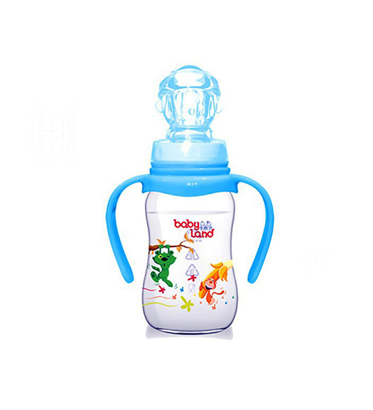 شیرخوری عروسکی فندقی 150میل PP بسته بندی جعبه کارتن مدل 242