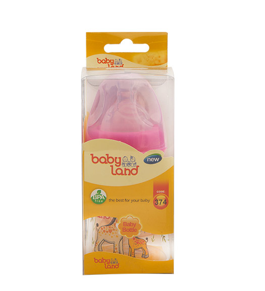 شیرخوری پیرکس دهانه عریض فندقی 150 میل بسته بندی جعبه طلقی