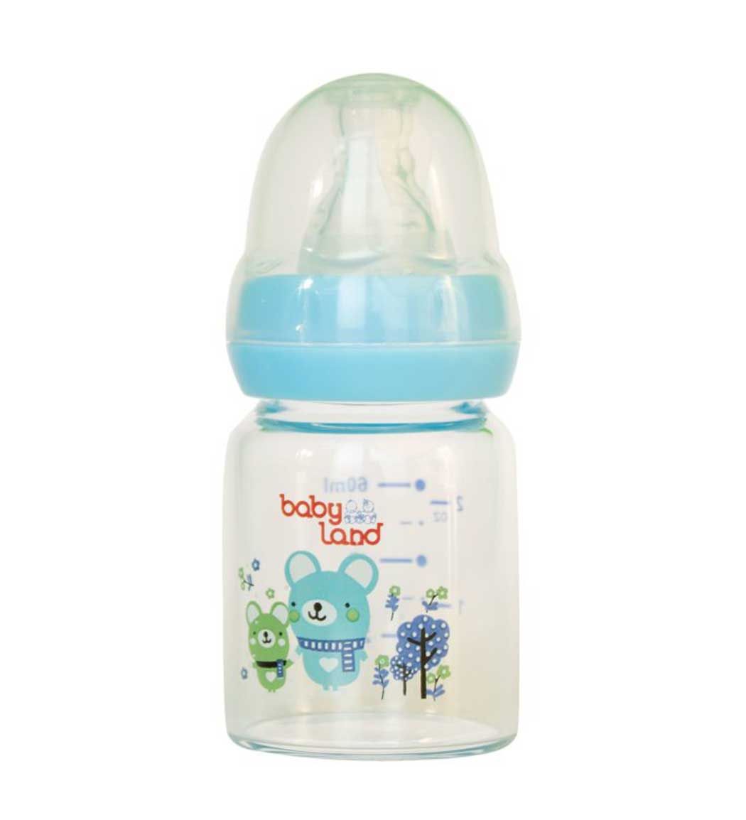 شیشه شیرخوری فاقد BPA کد 466 حجم 60 میل ارسال با رنگ رندوم