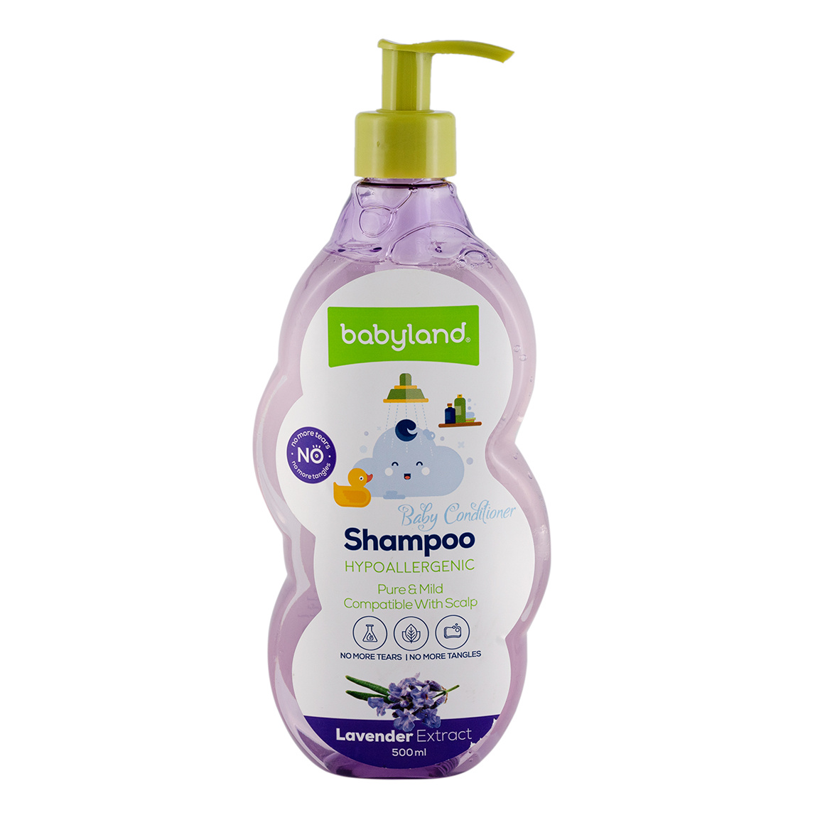 شامپو و نرم کننده بچه با عصاره اسطخودوس حجم 500 میلی لیتر