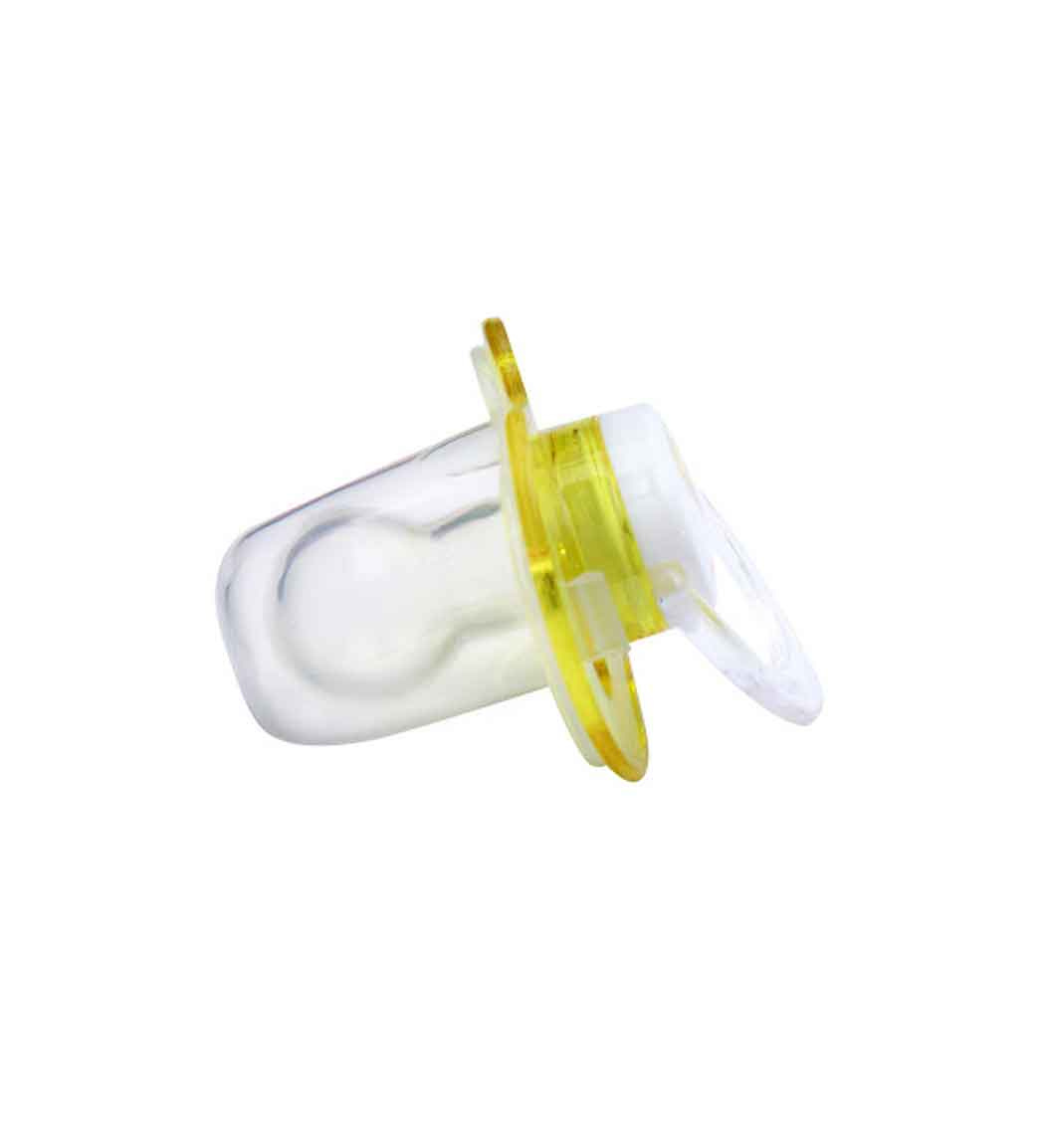 پستانک کلاسیک پشت چاپ درب دار دسته دار وکیوم شماره 132