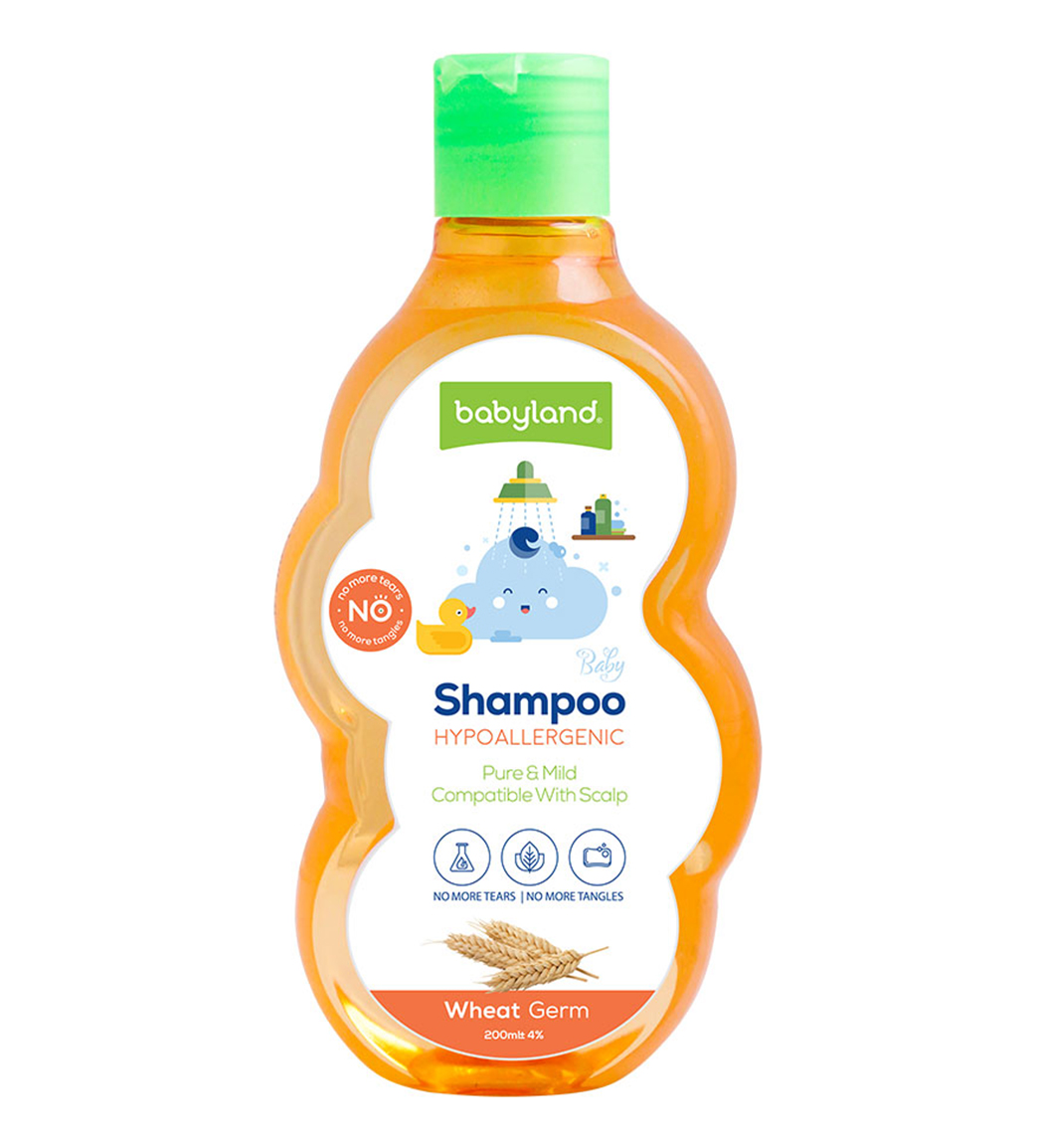شامپو بچه ضد آلرژی حاوی عصاره جوانه گندم 200 میل