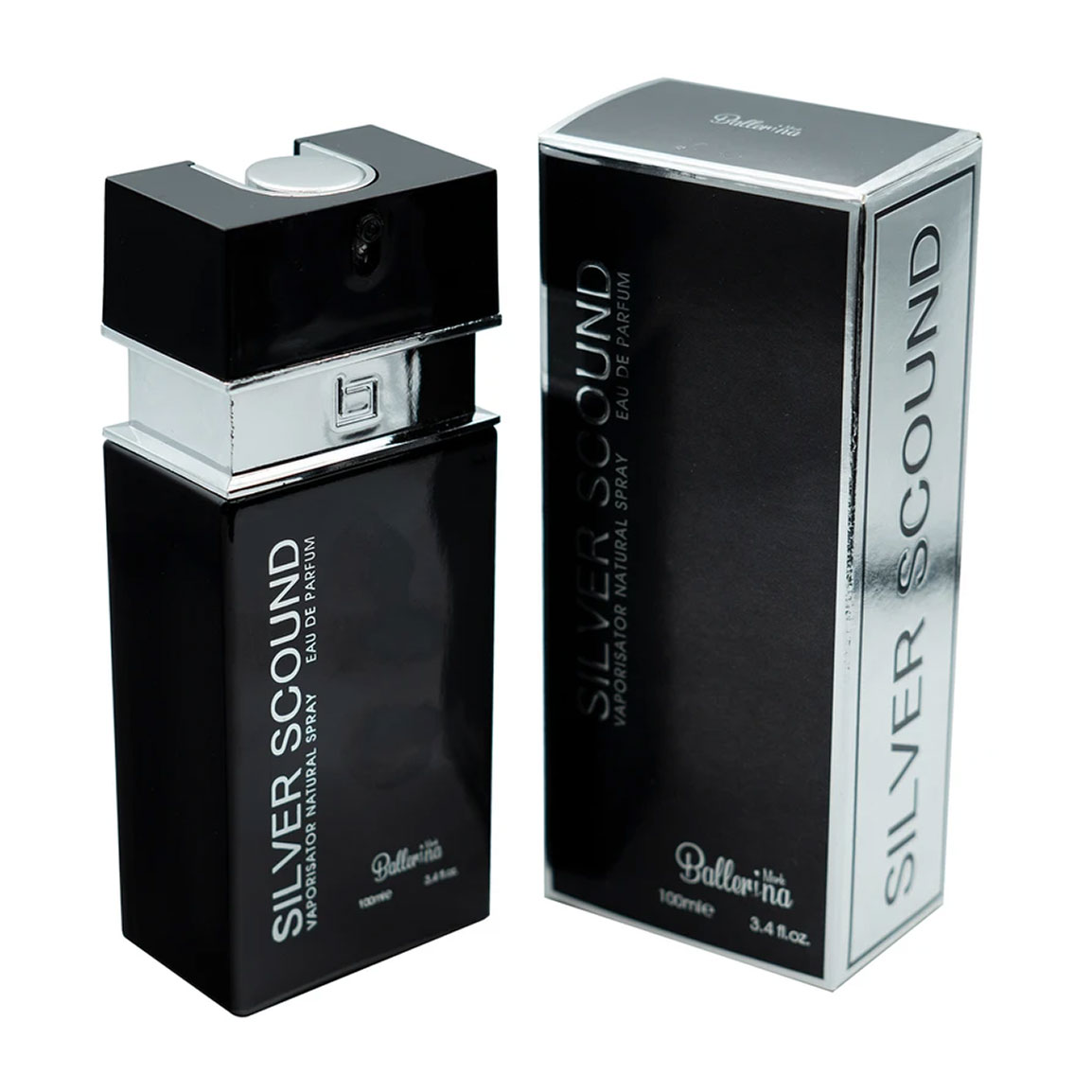 ادکلن مردانه مدل Silver Scound حجم 100 میلی لیتر