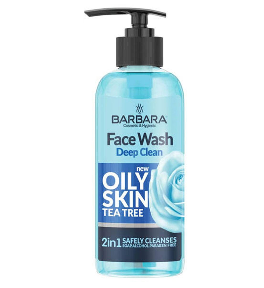 شوینده صورت حاوی عصاره درخت چای مناسب پوست چرب 370میل