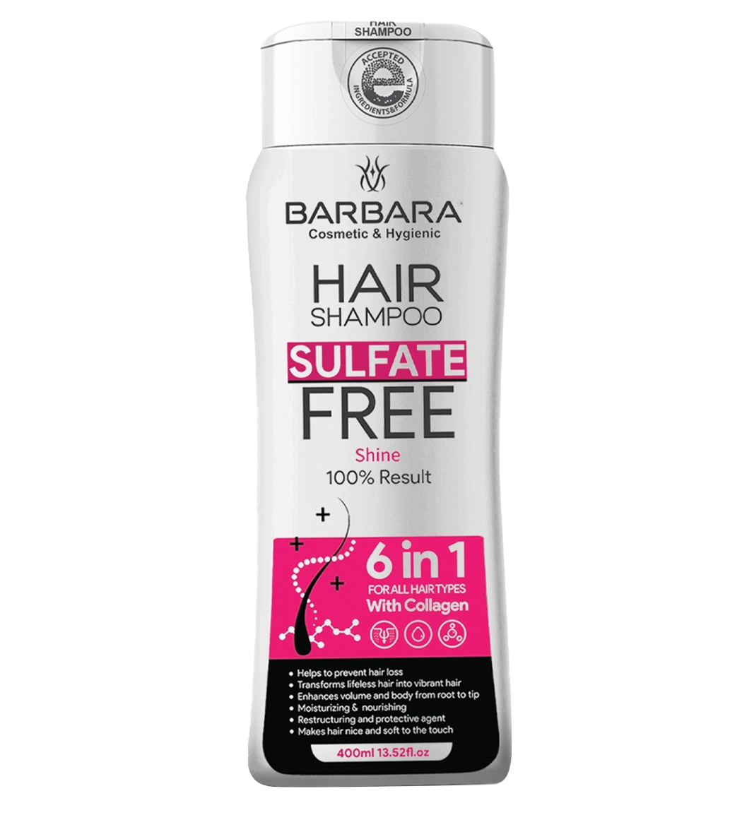 شامپو فاقد سولفات مدل شاین 400میل