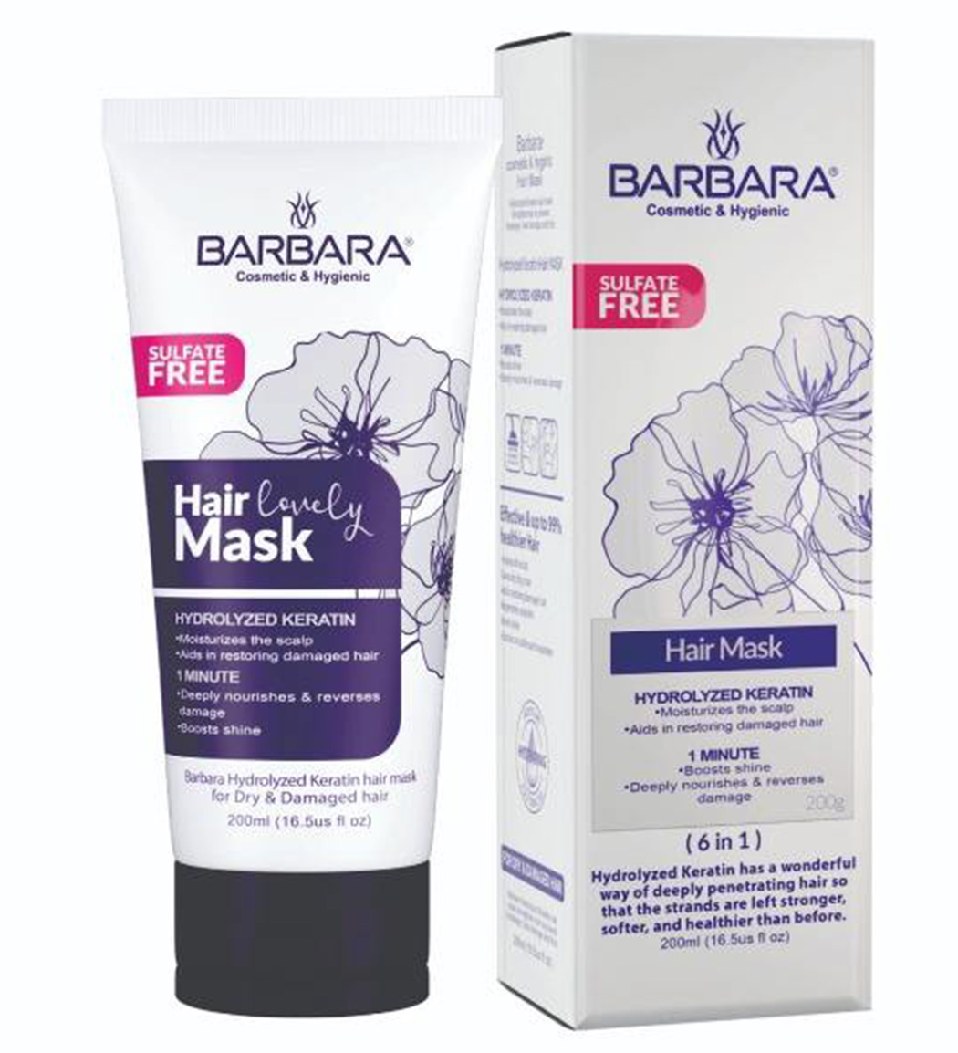 ماسک مو با آبکشی ترمیم کننده عمیق حاوی کراتین هیدرولیز شده 200میل