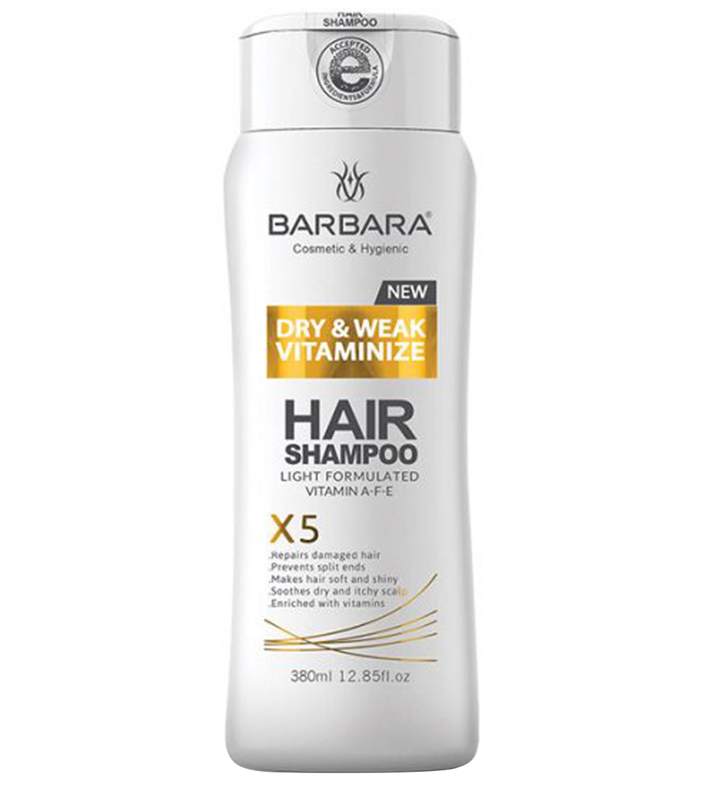 شامپو ویتامینه 5 در 1 مناسب موهای خشک 380میل