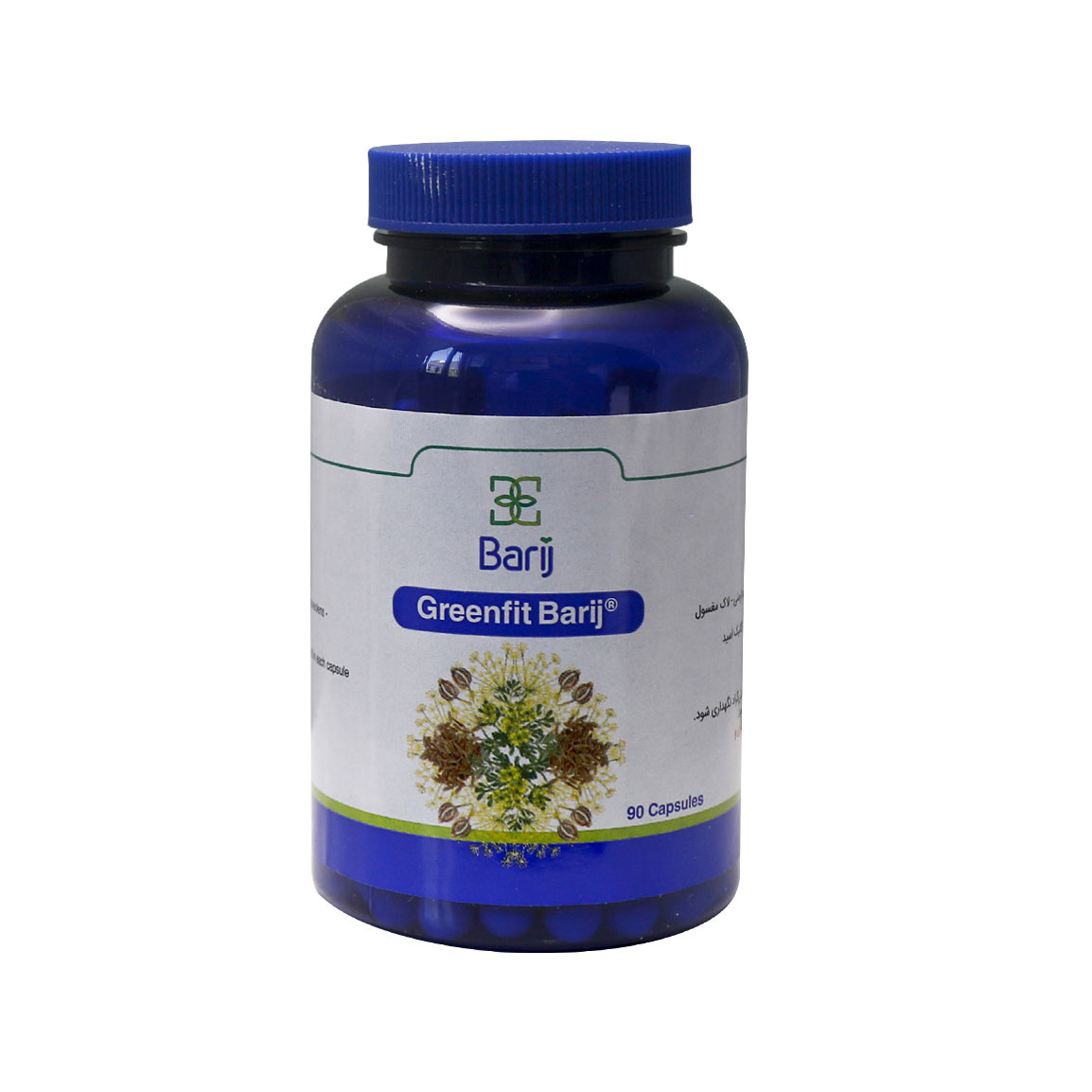 کپسول مدل Greenfit بسته 90 عددی