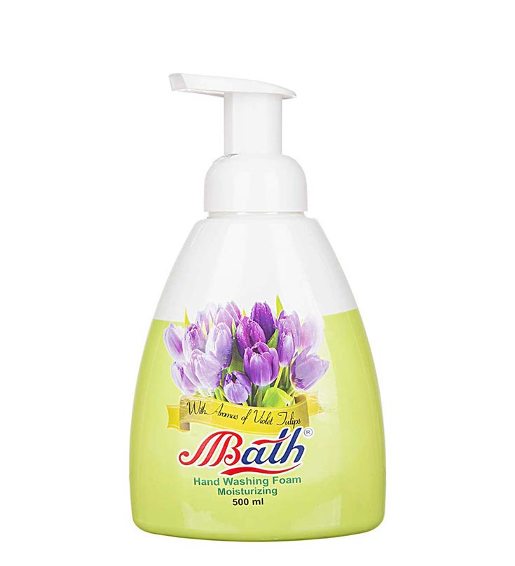 فوم دستشویی گلهای بهاری