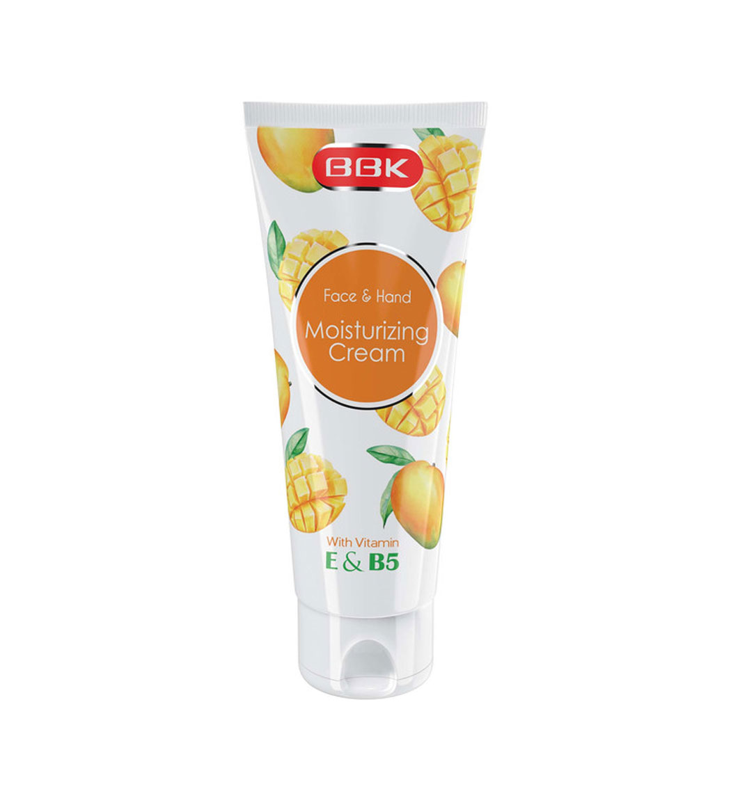 کرم مرطوب کننده تیوپی حاوی ویتامین E و B5 با رایحه انبه 75میل