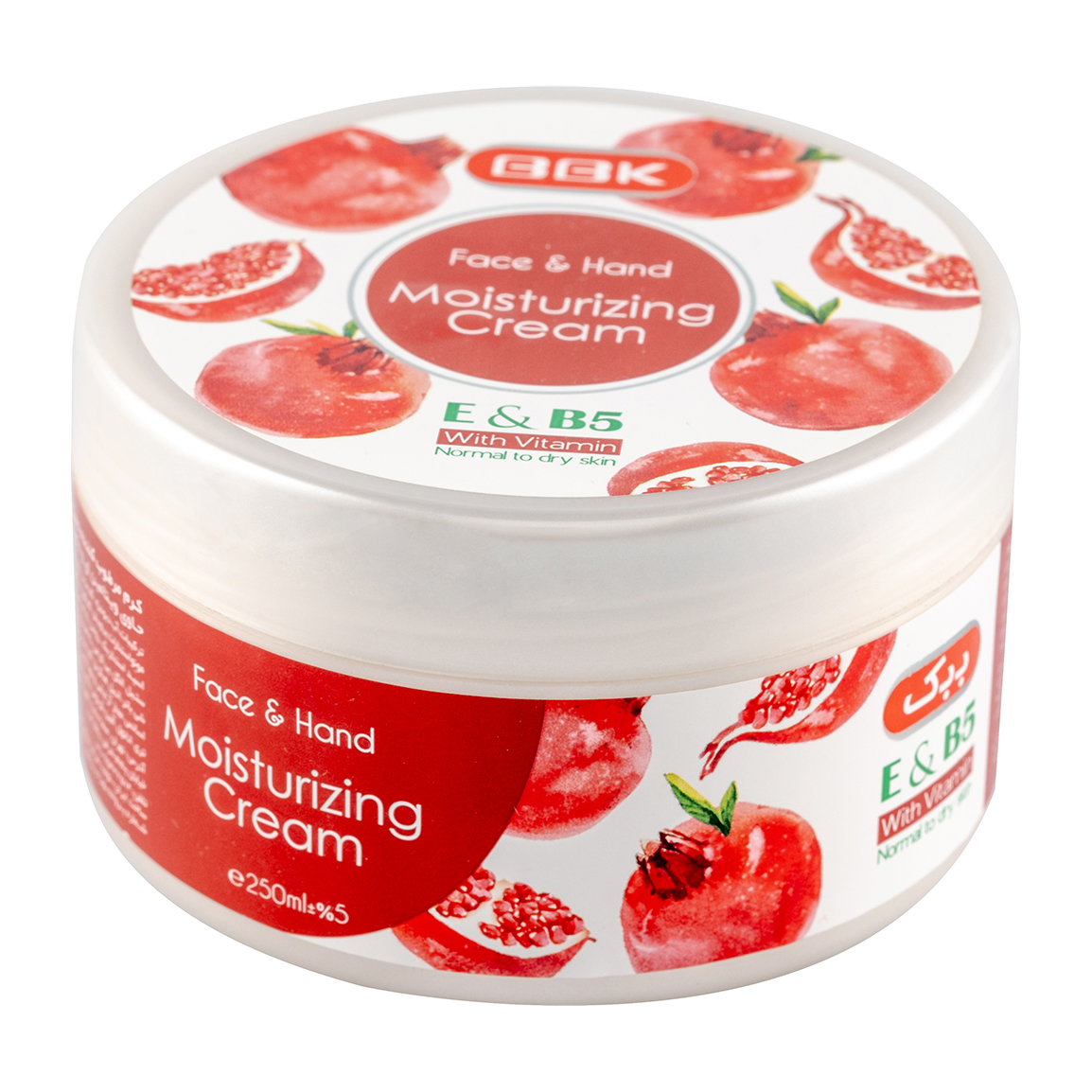 کرم مرطوب کننده کاسه ای با رایحه انار 250میل