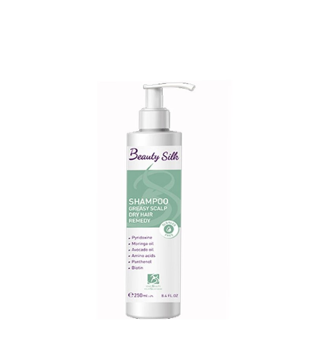 شامپو کف سر مناسب مو چرب و خشک حجم 250 میلی لیتر